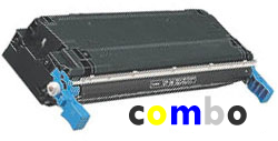 HP 5500 - RAINBOW 4 PACK COMBO REMANUFACTURED IN CANADA HP C9730A C9731A C9732A C9733A Toner c